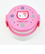 サンリオ ハローキティ 抗菌丸型ランチBOX2段 ランチ カオハナシリーズ 日本製 Sanrio