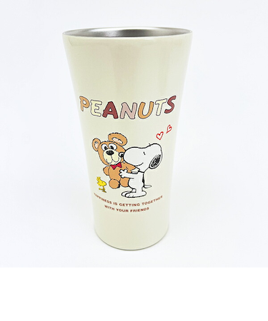 スヌーピー ＆ ベア 真空ステンレスタンブラー (L) コップ SNOOPY