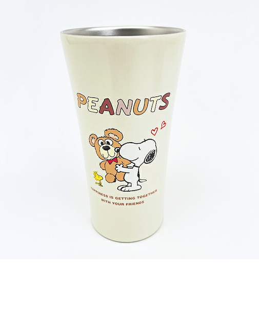 スヌーピー ＆ ベア 真空ステンレスタンブラー (L) コップ SNOOPY