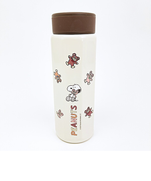 スヌーピー ＆ ベア 八角形ステンレスマグボトル ランチ 魔法瓶 水筒 SNOOPY