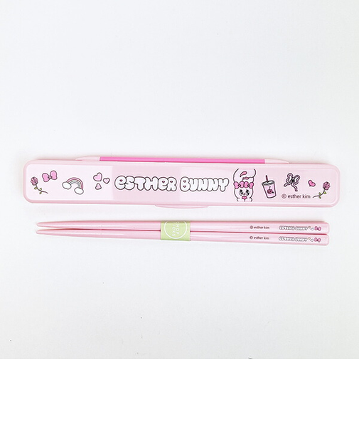 エスターバニー (Esther Bunny) 音の鳴らない箸・箸箱セット(18cm) ランチ 日本製