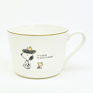 スヌーピー マグカップ(小) バッジ柄 コップ 日本製 SNOOPY