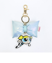 パワーパフガールズ バブルス リボンチャーム キーホルダー パワパフ