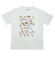 クレヨンしんちゃん 相関図 Tシャツ Mサイズ (ホワイト) アパレル