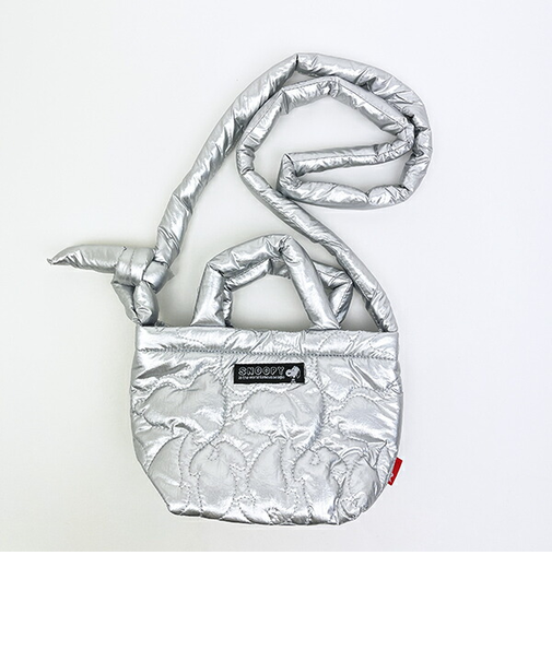 スヌーピー 2WAYミニショルダーバッグ シャイニーシルバー ROOTOTE ルートート SNOOPY