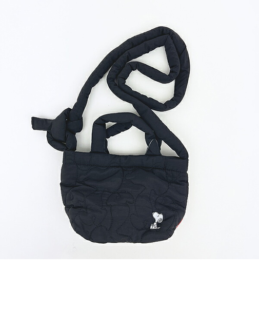 スヌーピー 2WAYミニショルダーバッグ マットブラック ROOTOTE ルートート SNOOPY
