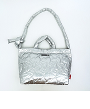 スヌーピー 2WAYミディアムショルダーバッグ シャイニーシルバー ROOTOTE ルートート SNOOPY