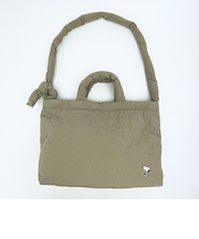 スヌーピー 2WAYミディアムショルダーバッグ ベージュ ROOTOTE ルートート SNOOPY