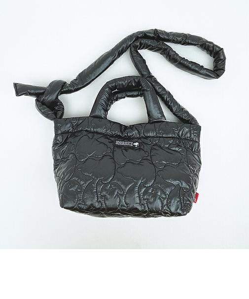 スヌーピー 2WAYデリショルダーバッグ シャイニーブラック ROOTOTE ルートート SNOOPY