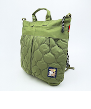 スヌーピー 2WAYトートバッグ カーキ PEANUTS 75th ROOTOTE ルートート SNOOPY