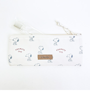 スヌーピー 歯ブラシポーチ アイボリー トラベル Dusky paletteシリーズ SNOOPY