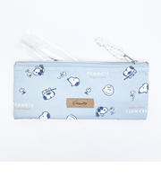 スヌーピー 歯ブラシポーチ グレー トラベル Dusky paletteシリーズ SNOOPY
