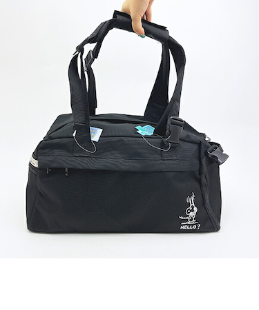 スヌーピー ボストンリュック (ブラック) バッグ トラベル SNOOPY