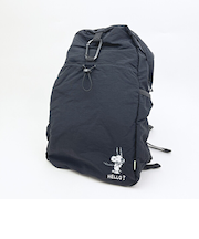 スヌーピー パッカブル軽量リュック (ブラック) バッグ トラベル SNOOPY