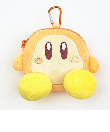 星のカービィ ワドルディ カラビナ付き ぬいぐるみファスナーマスコット