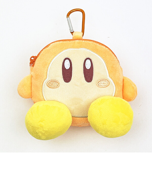 星のカービィ ワドルディ カラビナ付き ぬいぐるみファスナーマスコット