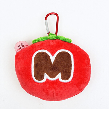 星のカービィ マキシムトマト カラビナ付き ぬいぐるみファスナーマスコット