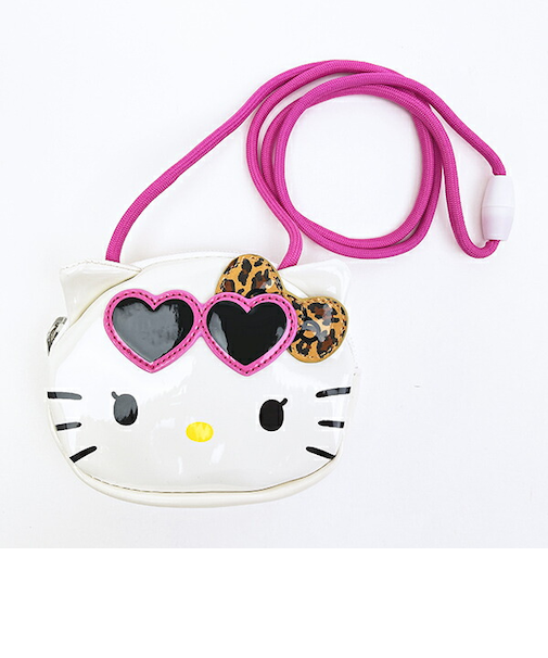 サンリオ ハローキティ コインケース リボンヒョウ柄 Sanrio