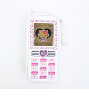 サンリオ 日焼け キティ ガラケー型ペンケース ホワイト Sanrio