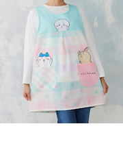 ちいかわ (ちいかわ×ハチワレ×うさぎ) エプロン キッチン アパレル