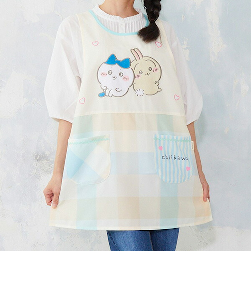 ちいかわ （ハチワレ×うさぎ） エプロン キッチン アパレル