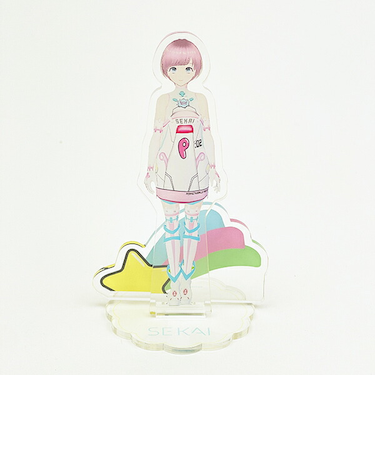 パーフェクト・ワールド・トーキョー公式バーチャルレポーター 『セカイ』 アクリルスタンド セカイちゃん