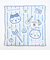 ちいかわ いろいろストライプ ミニタオル ハンカチ