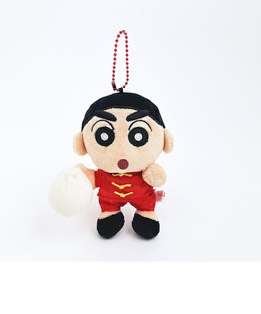 クレヨンしんちゃん 中華しんちゃん ぬいぐるみマスコット キーホルダー