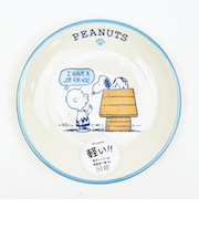 スヌーピー 15.5cm プレート (ブルー) お皿 日本製 SNOOPY