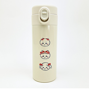 ちいかわ ワンタッチステンレスボトル(350ml) リボン 水筒 ランチ