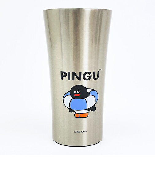 ピングー(PINGU)×松本セイジ 真空ステンレスタンブラー(L) コップ ランチ