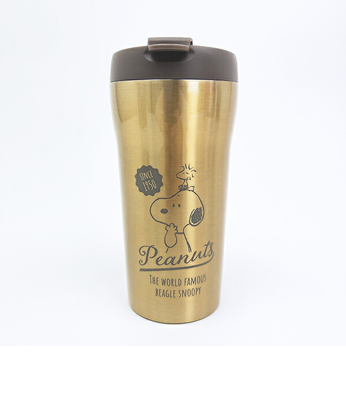 スヌーピー コンビニコーヒー用ステンレスマグボトル コップ ランチ SNOOPY