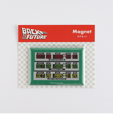 バックトゥザフューチャー BACK TO THE FUTURE マグネット (グリーン) 日本製