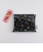 バックトゥザフューチャー BACK TO THE FUTURE PVCポーチ (ブラック) 日本製