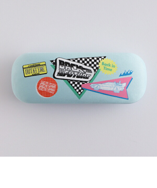 バックトゥザフューチャー BACK TO THE FUTURE メガネケース＆クロスセット (ミント) 眼鏡ケース