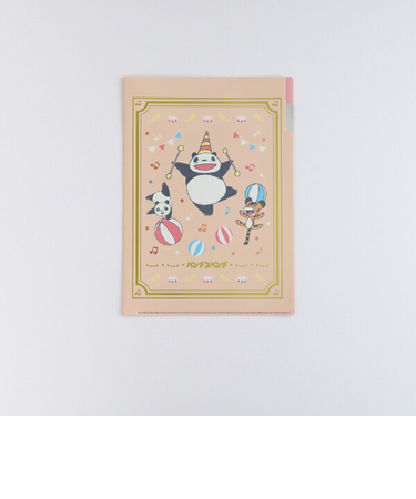 パンダコパンダ A4 ポケットクリアファイル (サーカス) 文具 日本製