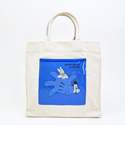 ディズニー ミッキー&デイジー トートバッグ ブルー CATCH ME シリーズ Disney