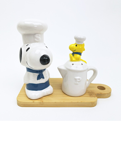 スヌーピー ソルト&ペッパーセット ブルー シェフ SNOOPY