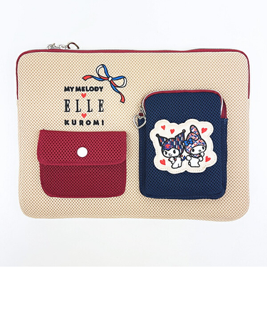 サンリオ マイメロディ&クロミ × ELLE PCケース Sanrio