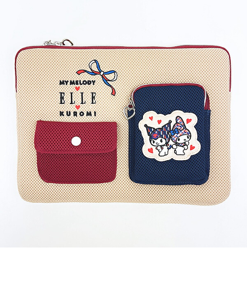 サンリオ マイメロディ&クロミ × ELLE PCケース Sanrio
