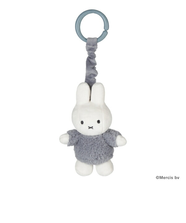 ミッフィー miffy フラッフィー ぶるぶるトイ(ブルー) ベビー