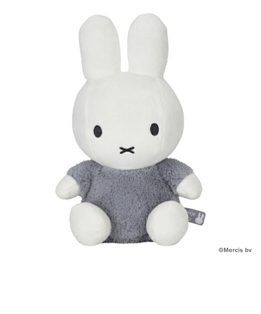 ミッフィー miffy フラッフィー ぬいぐるみ(ブルー) ベビー