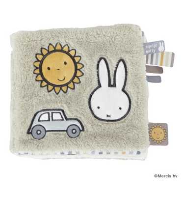 ミッフィー miffy フラッフィー 布えほん(ブルー) ベビー