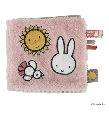 ミッフィー miffy フラッフィー 布えほん(ピンク) ベビー