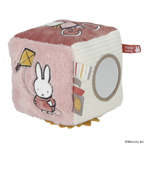 ミッフィー miffy フラッフィー ベビーキューブ(ピンク)