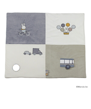 ミッフィー miffy フラッフィー プレイマット(ブルー) ベビー