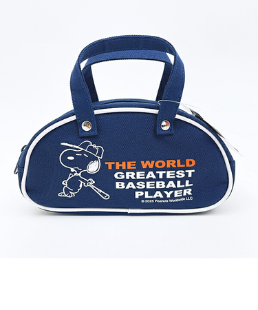 スヌーピー レトロバッグポーチ ネイビー SNOOPY