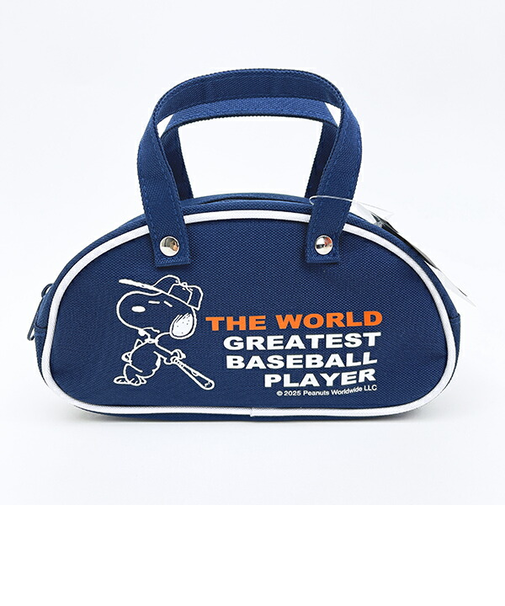 スヌーピー レトロバッグポーチ ネイビー SNOOPY
