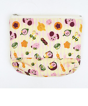 星のカービィ ふわふ和コレクション カービィともぐもぐ和菓子 ちりめんティッシュポーチ