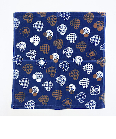 星のカービィ ふわふ和コレクション 和風総柄 ハンドタオル